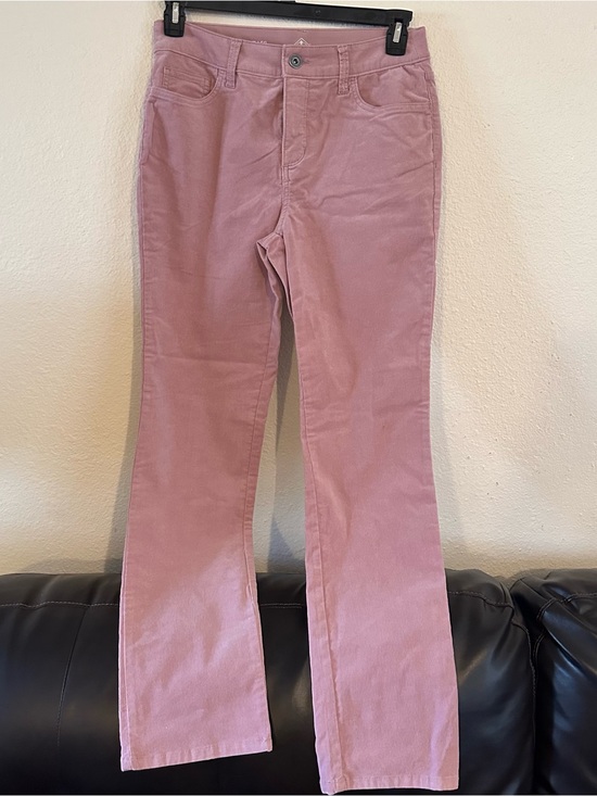St. John's Bay Pants - NWOT St JOHNS BAY Pink Corduroy Straight-Leg Pants Sz 8 New unused Blush Pink